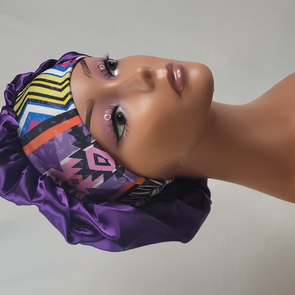 Hair bonnet cap 3 in a bundle NWT - Picture 7 of 12